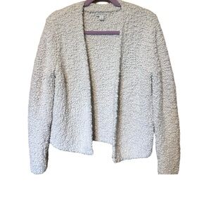 Barefoot Dreams Textured Open Front Cardigan